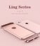 Joyroom ® Apple iPhone 6s Plus / 6 Plus Ling Series Ultra-thin Metal Electroplating Splicing PC Back Cover