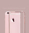 MeePhone ® For Apple iPhone 6 Plus / 6S Plus Noble Series Metal Electroplating Bumper Transparent Back Cover