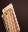 MeePhone ® For Apple iPhone 6 / 6S Diamond Cube 4D Reflective Luxury Gold Electroplated Soft TPU Gel Back Cover