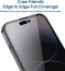 Vaku ® Privacy Tempered Glass Screen Protector Guard for iPhone Anti-Spy Scratch Resistance with Edge to Edge Protection