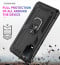 Vaku ® Vivo Y20 Hawk Ring Shock Proof Cover with Inbuilt Kickstand