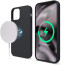 Vaku ® iPhone 12 Mini Magsafe Built in Halo Lock Magnetic Wireless Charging Silicon Velvet-Touch Silk Finish Shock-Proof Back Cover