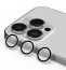 Vaku ® Apple iPhone 15 Pro Metal Camera Lens Protector Anti Scratch HD Clear Case Friendly Tempered Glass Camera Cover