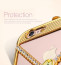 Diamond Lover ® Apple iPhone 5 / 5S / SE Ultra Luxury Crystal + Diamond Metal Bumper with Pearl Chain Back Cover
