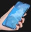 Vaku ® Samsung Galaxy M30 Mate Smart Awakening Mirror Folio Metal Electroplated PC Flip Cover
