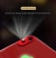 VAKU ® Apple iPhone XR 3D Logo Projector Radium Glow LED Case Back Cover