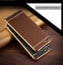 VAKU ® OPPO A57 Leather Stitched Gold Electroplated Soft TPU Back Cover
