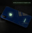 VAKU ® Apple iPhone X Radium GLOW Light Illuminated Logo 3D Designer Case Back Cover
