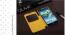 Baseus ® Samsung Galaxy S5 Finder Dot Design S-View Faux Leather Flip Case Flip Cover