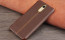 Vaku ® Redmi Note 4 Lexza Series Double Stitch Leather Shell with Metallic Logo Display Back Cover