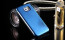 Vaku ® Samsung Galaxy E7 Mate Smart Awakening Mirror Folio Metal Electroplated PC Flip Cover