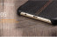 Vaku ® Samsung Galaxy J7 (2016) Lexza Series Double Stitch Leather Shell with Metallic Logo Display Back Cover