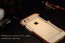 R-JUST ® Apple iPhone 6 Plus / 6S Plus Iron Man Nyatoh Wood Bumper Aluminium Metal Bumper