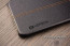 Vorson ® Apple iPhone 6 / 6S Lexza Series Double Stitch Leather Shell with Metallic Logo Display Back Cover