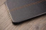 Vaku ® VIVO V5 / V5s Lexza Series Double Stitch Leather Shell with Metallic Logo Display Back Cover