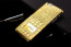 Vaku ® Apple iPhone 5 / 5S / SE Premium Crocodile Leather Gold Electroplated Back Cover
