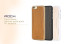 Rock ® Apple iPhone 6 Plus / 6S Plus Cana Series Thin Natural Wood Case with inbuilt Card Holder Back Cover