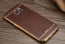 VAKU ® Samsung Galaxy Note 5 Leather Stitched Gold Electroplated Soft TPU Back Cover