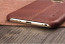 VAKU ® Apple iPhone 6 / 6S Nexza Series Double Stitch Leather Shell with Metallic Logo Display Back Cover