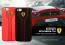 Ferrari ® Apple iPhone 6 Plus / 6S Plus Official Scuderia Logo Double Stitched Dual-Material PU Leather Back Cover