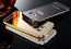 Xuenair ® Samsung Galaxy S6 Mirror Finish Ultra Slim Metal Electroplating Arc Aluminium Bumper + Back Cover