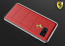 Ferrari ® Samsung Note 5 Official 599 GTB Logo Double Stitched Dual-Material Pure Leather Back Cover