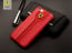 Ferrari ® Apple iPhone 6 / 6S Official Scuderia Logo Double Stitched Dual-Material PU Leather Back Cover