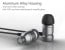 Rock ® Mula 3.5 mm Stereo Earphone + Mic + Control with Gold Plated Jack Earphone