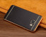 Vaku ® Samsung Galaxy C7 Pro Leather Stitched Gold Electroplated Soft TPU Back Cover