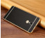VAKU ® XIAOMI Redmi Note 4 Leather Stitched Gold Electroplated Soft TPU Back Cover