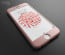 i-Paky ® Apple iPhone 6 / 6S 360 Full Protection Metallic Finish 3-in-1 Ultra-thin Slim Front Case + Tempered + Back Cover