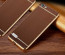 VAKU ® OPPO NEO 7 Leather Stiched Gold Electroplated Soft TPU Back Cover