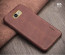 Vaku ® Samsung Galaxy A5 (2016) Lexza Series Double Stitch Leather Shell with Metallic Logo Display Back Cover