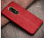 Vaku ® OnePlus 6 Lexza Series Double Stitch Leather Shell with Metallic Camera Protection Back Cover
