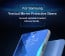 Vaku ® Samsung Galaxy A40 Mate Smart Awakening Mirror Folio Metal Electroplated PC Flip Cover