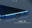 Vaku ® Samsung Galaxy A6 Plus CAUSEWAY Series Electroplated Shine Bumper Finish Full-View Display + Ultra-thin Transparent Back Cover