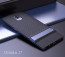 Vaku ® OnePlus 3 / 3T Royle Case Ultra-thin Dual Metal + inbuilt Stand Soft / Silicon Case