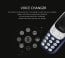 VAKU ® World's smallest Dual-Sim Nano Phone with Voice Changer, Alarm, Bluetooth etc.