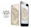 Love Crazy ® Apple iPhone 6 / 6S Premium Design Angel Star Wings Metallic 3D Plating Back Cover