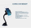 Baseus ® Flexible Curve Mount Arm Expander PC Grip 4-6inch iPad/Android Tablet Car Holder Black