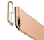 VAKU ® Apple iPhone 7 Plus Ling Series Ultra-thin Metal Electroplating Splicing PC Back Cover