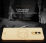 Vaku ® Oneplus 7 Skylar Leather Pattern Gold Electroplated Soft TPU Back Cover