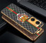 Vaku ® Oppo A77 4G Lynx Designer Leather Pattern Gold Electroplated Soft TPU Back Cover Case