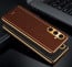 Vaku ® Samsung Galaxy A05s Luxemberg Leather Pattern Gold Electroplated Soft TPU Back Cover