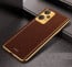 Vaku ® OnePlus Nord CE 2 Lite 5G Luxemberg Series Leather Stitched Gold Electroplated Soft TPU Back Cover