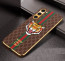 Vaku ® Samsung Galaxy S23 Plus Lynx Leather Stitched Gold Electroplated Soft TPU Back Cover Case