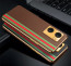 Vaku ® Oppo A57 4G Felix Line Leather Stitched Gold Electroplated Soft TPU Back Cover Case
