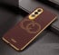 Vaku ® OnePlus Nord CE4 Skylar Leather Pattern Gold Electroplated Soft TPU Back Cover