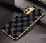 Vaku ® Oppo A53s 5G Cheron Leather Electroplated Soft TPU Back Cover