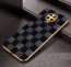 Vaku ® Xiaomi Redmi Note 9 Pro Cheron Leather Electroplated Soft TPU Back Cover